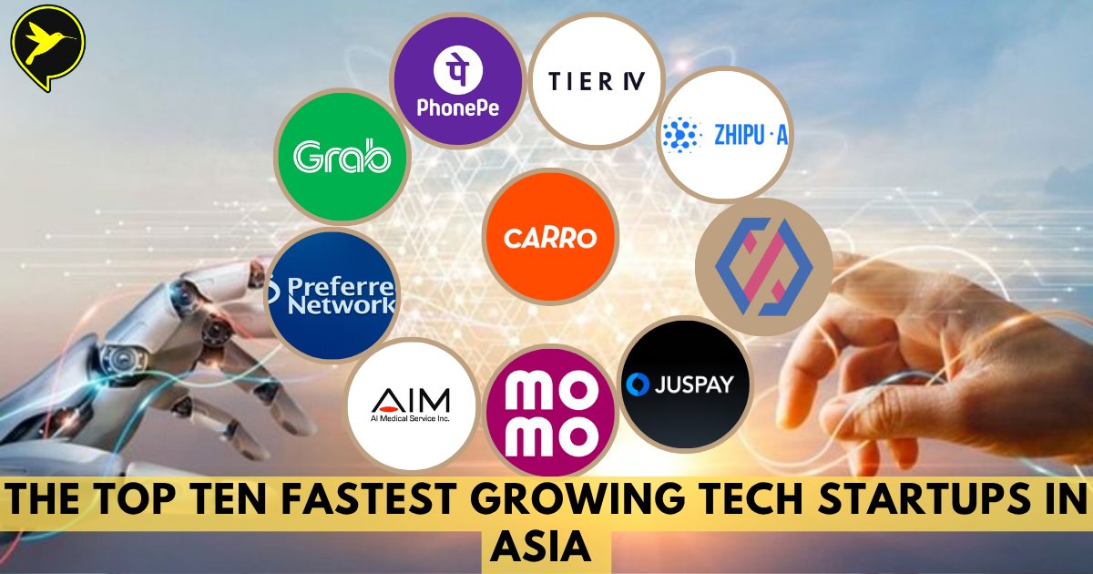 The Top Ten Fastest Growing Tech Startups in Asia That Dominate the ...
